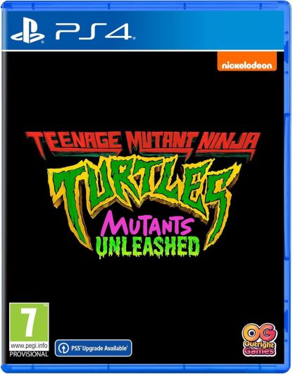 Teenage Mutant Ninja Turtles: Mutants Unleashed PS4 Game