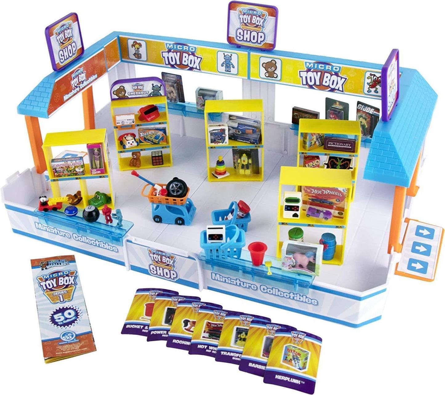Micro Toy Box Toy Shop Playset