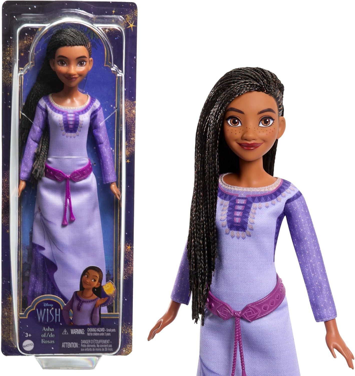 Disney Wish Asha 5 Inch Doll