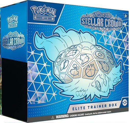 Pokemon TCG: Scarlet & Violet 7 Stellar Crown Elite Trainer Box