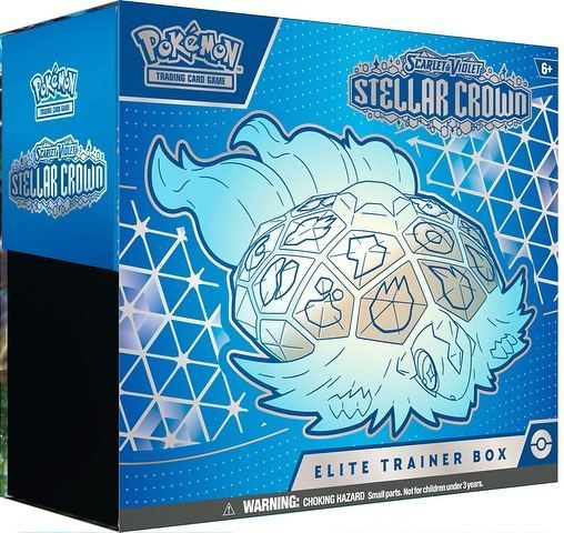 Pokemon TCG: Scarlet & Violet 7 Stellar Crown Elite Trainer Box