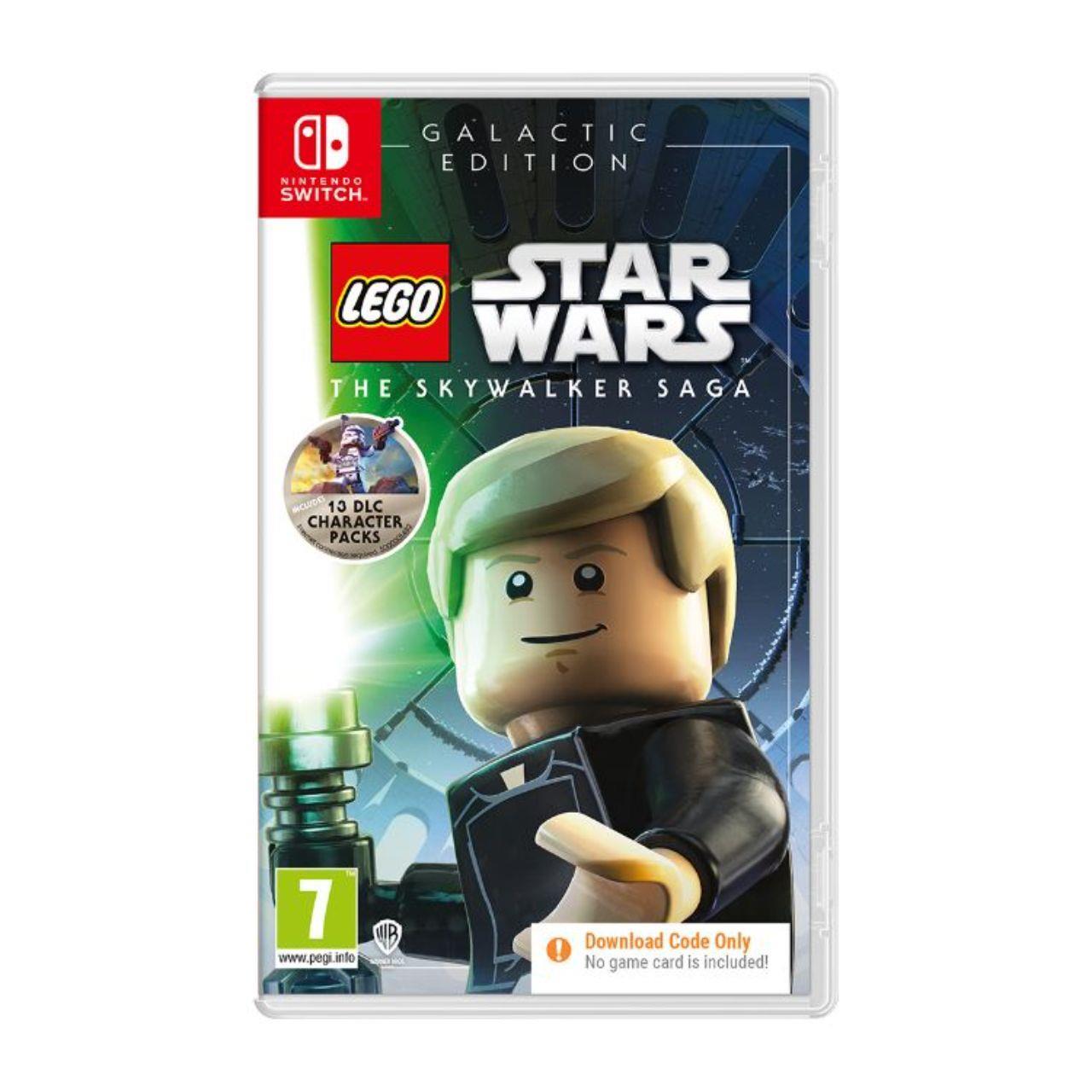 LEGO Star Wars The Skywalker Saga Galactic Edition Nintendo Switch Game (Code In Box)