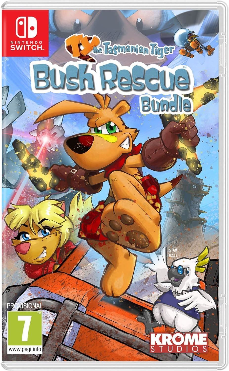 TY the Tasmanian Tiger Bush Rescue Bundle Nintendo Switch Game