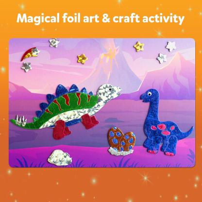 Skillmatics Foil Fun Dinos Art & Craft Activity