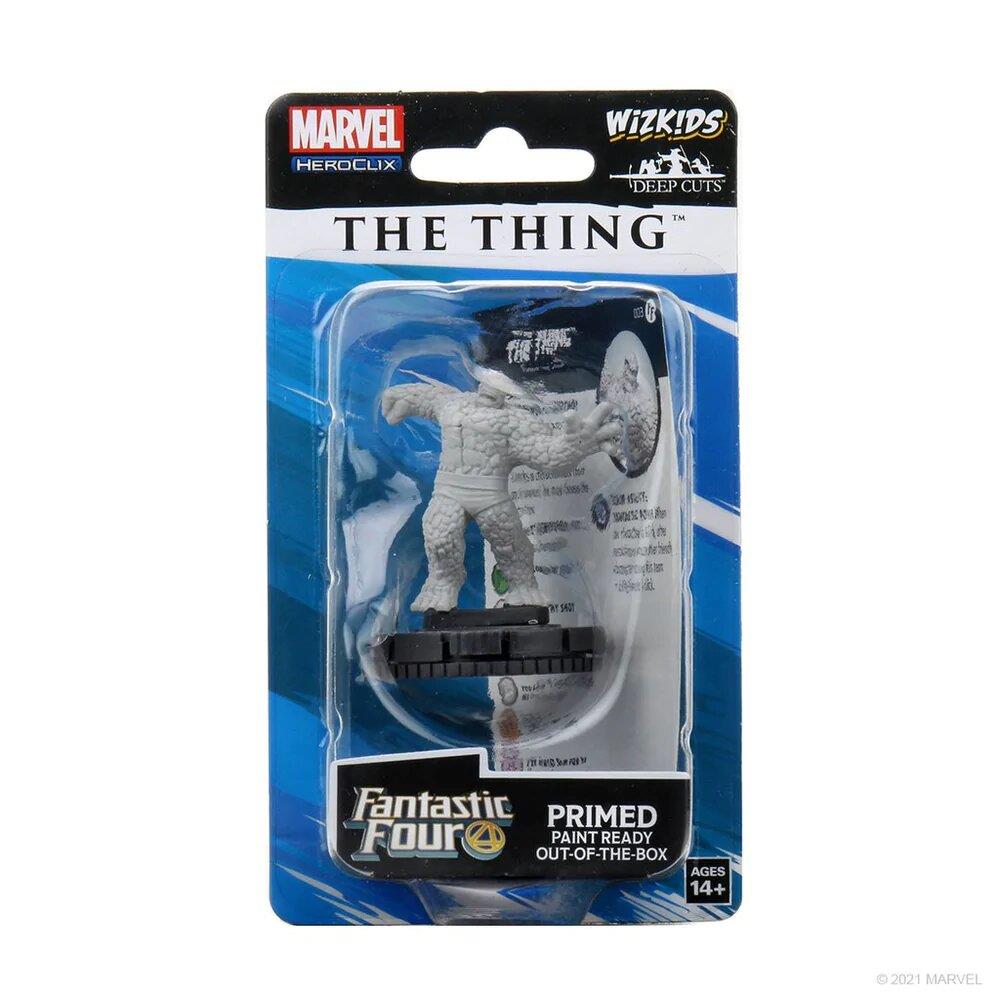 Marvel HeroClix Deep Cuts Unpainted Miniatures: The Thing