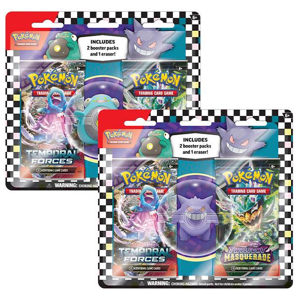 Pokemon TCG Back To School Eraser Blister (1 at Random)