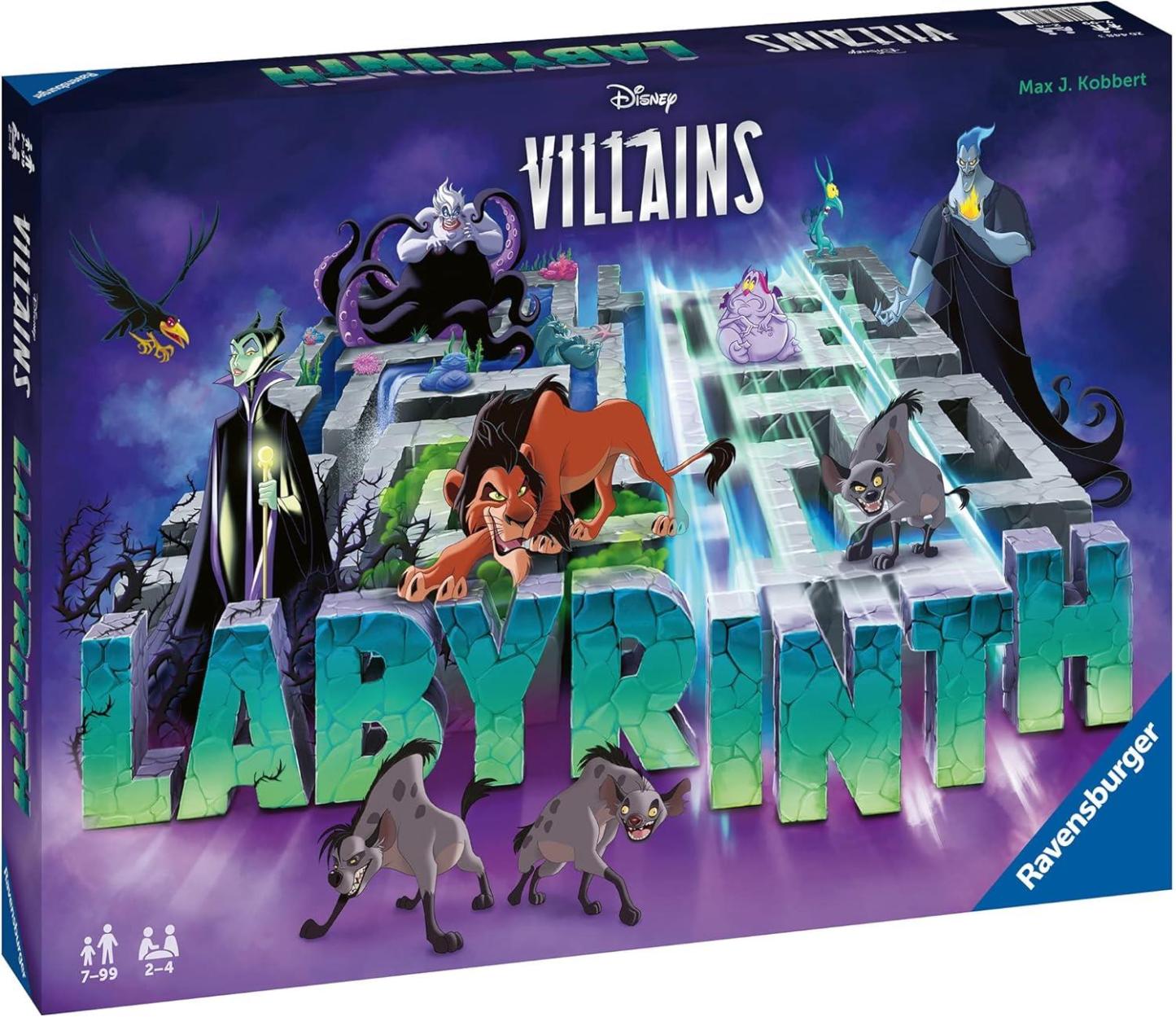 Disney Villains Labyrinth Board Game