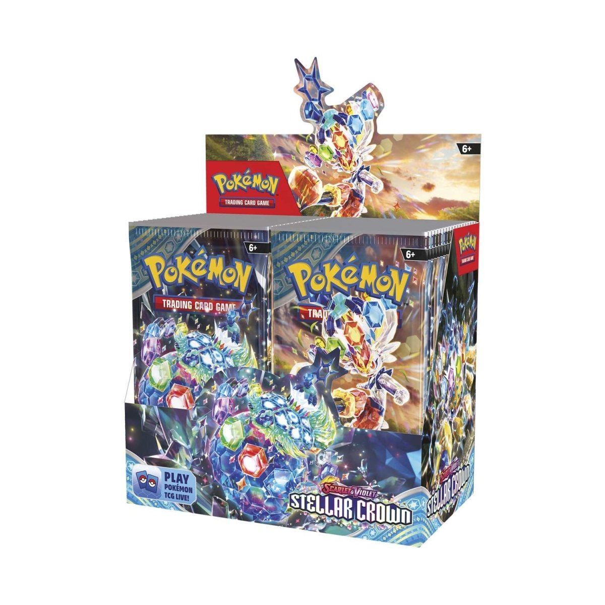 Pokemon TCG: Scarlet & Violet 7 Stellar Crown Booster Box (36 Packs)