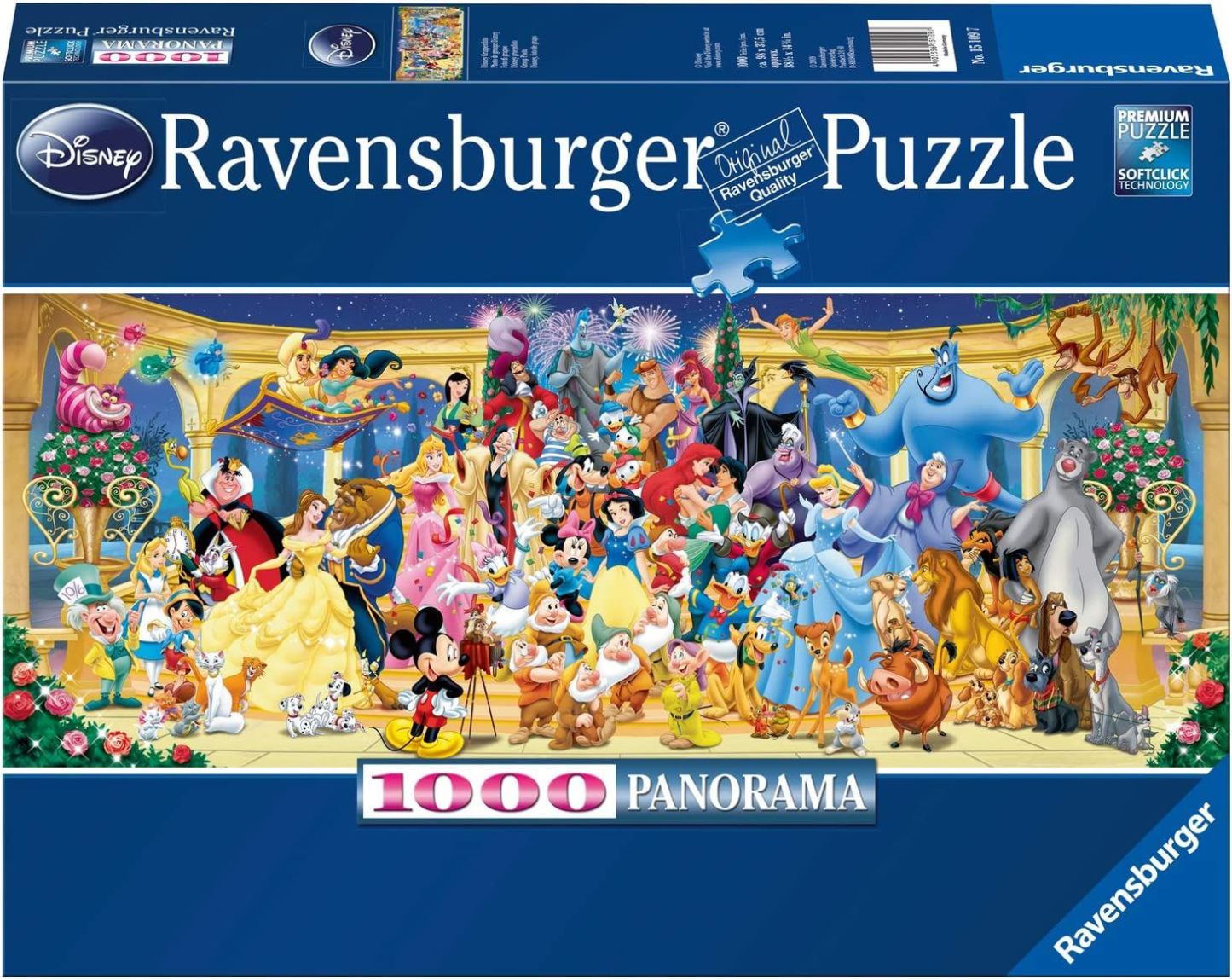 Disney Panoramic Jigsaw Puzzle - 1000 Pieces