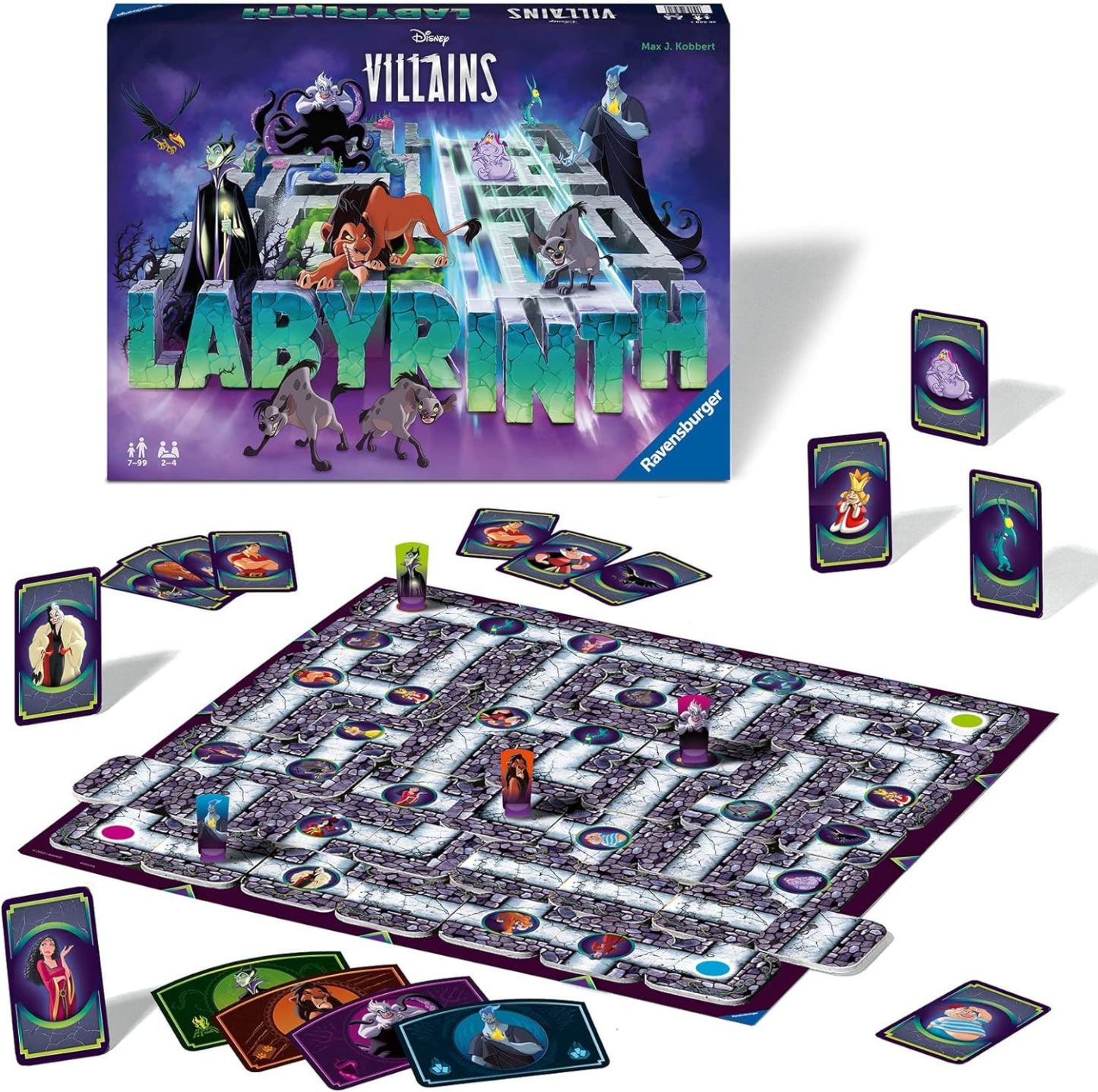 Disney Villains Labyrinth Board Game