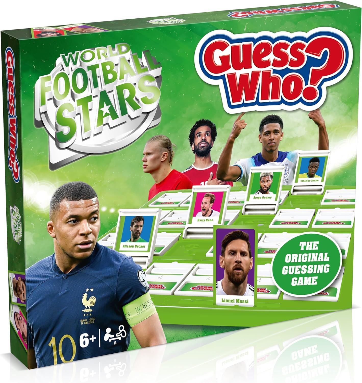 World Football Stars (2024 Refresh) Guess Who Board Game – OZgameshop