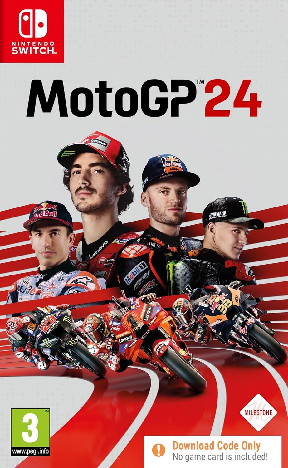 MotoGP24 (Standard Edition Code in Box) Nintendo Switch Game
