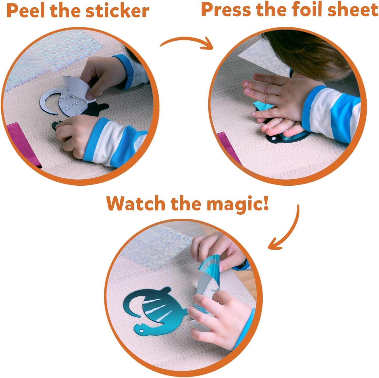 Skillmatics Foil Fun Dinos Art & Craft Activity