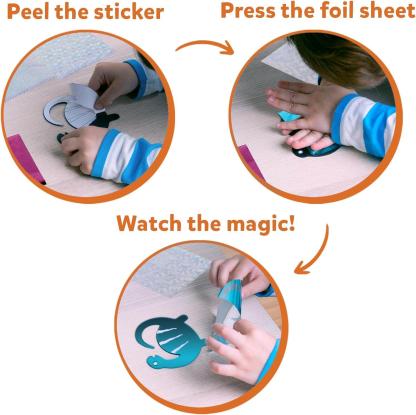 Skillmatics Foil Fun Dinos Art & Craft Activity