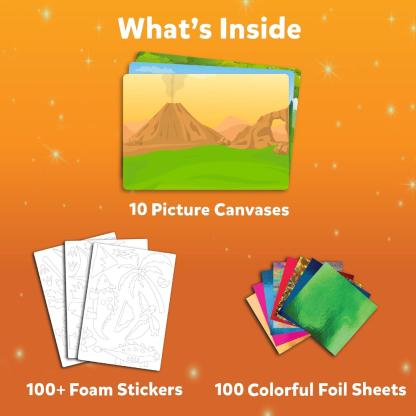 Skillmatics Foil Fun Dinos Art & Craft Activity