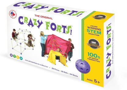 Crazy Forts Standard Edition 69 Pieces Fort Building Kit