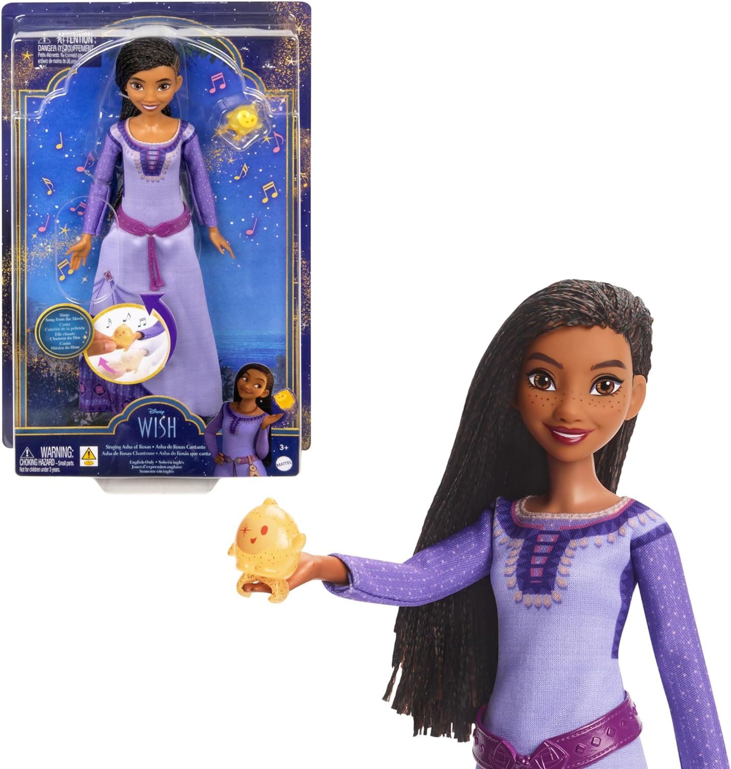 Disney Wish Singing Doll