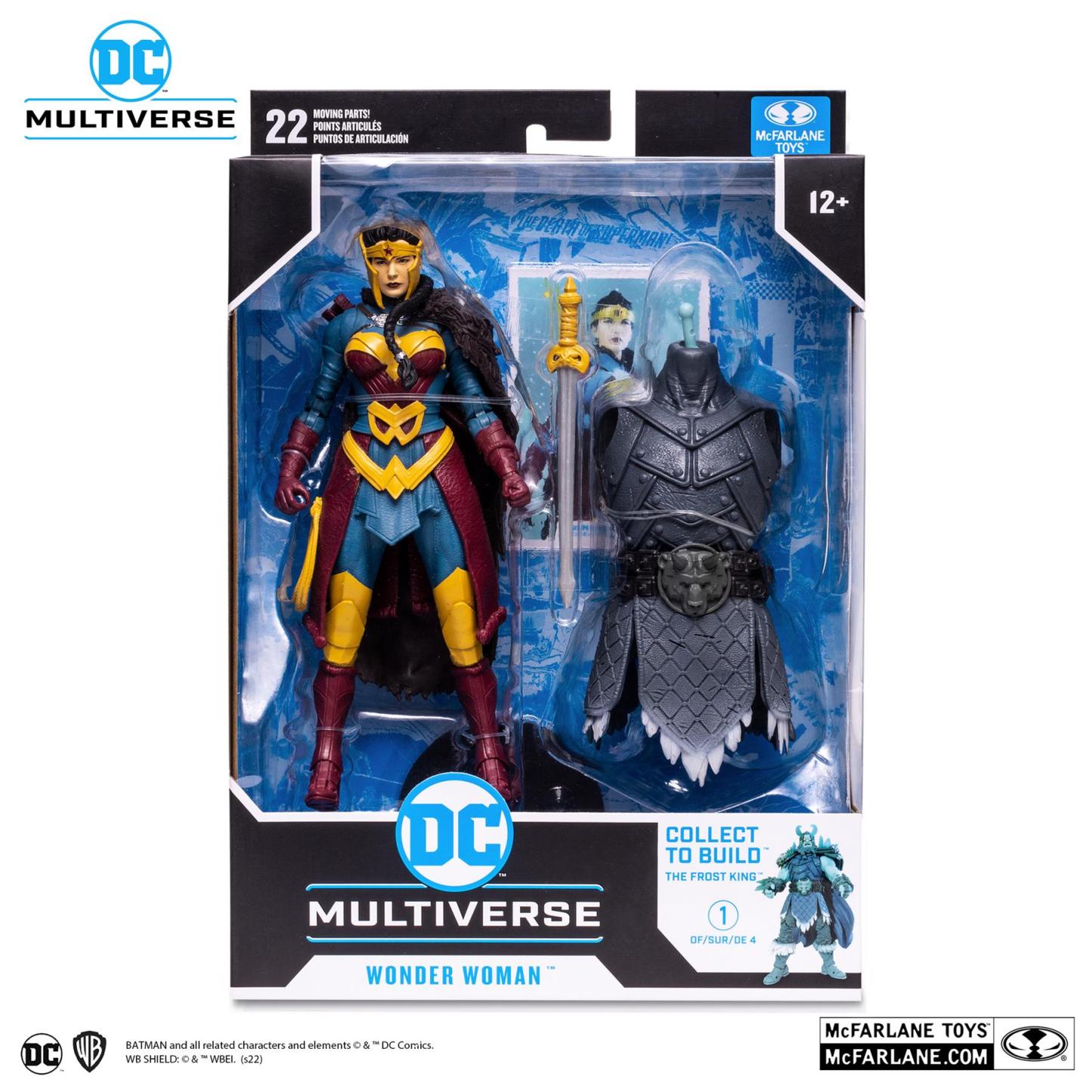 DC Multiverse Build-A 7" WV7 - Endless Winter Wonder Woman Action Figure