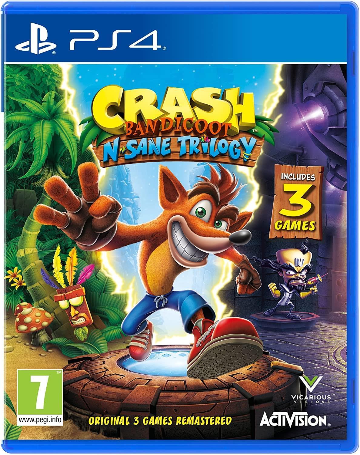 Crash Bandicoot N. Sane Trilogy PS4 Game
