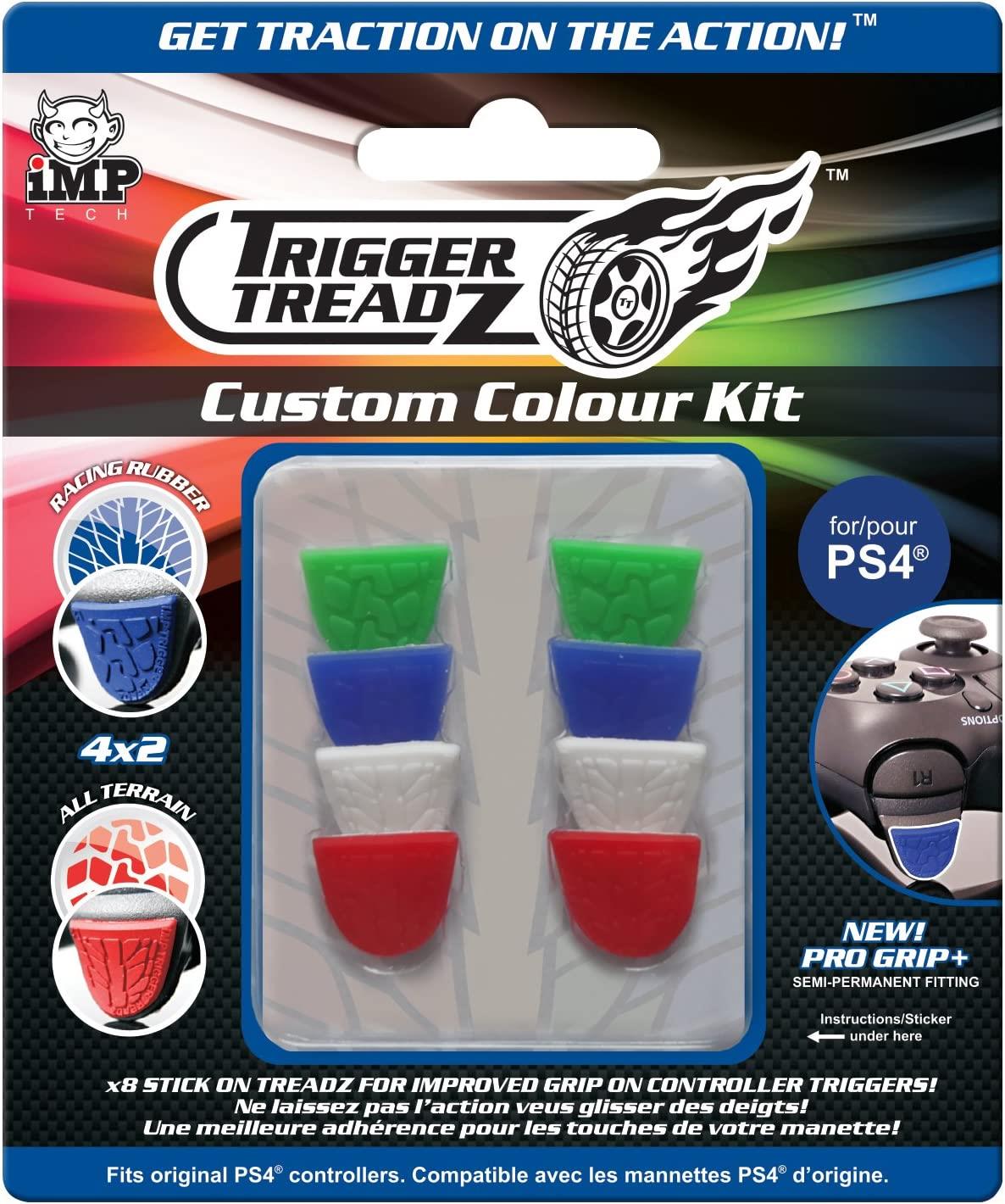 Trigger Treadz: 8-Pack Custom Colour Kit PS4