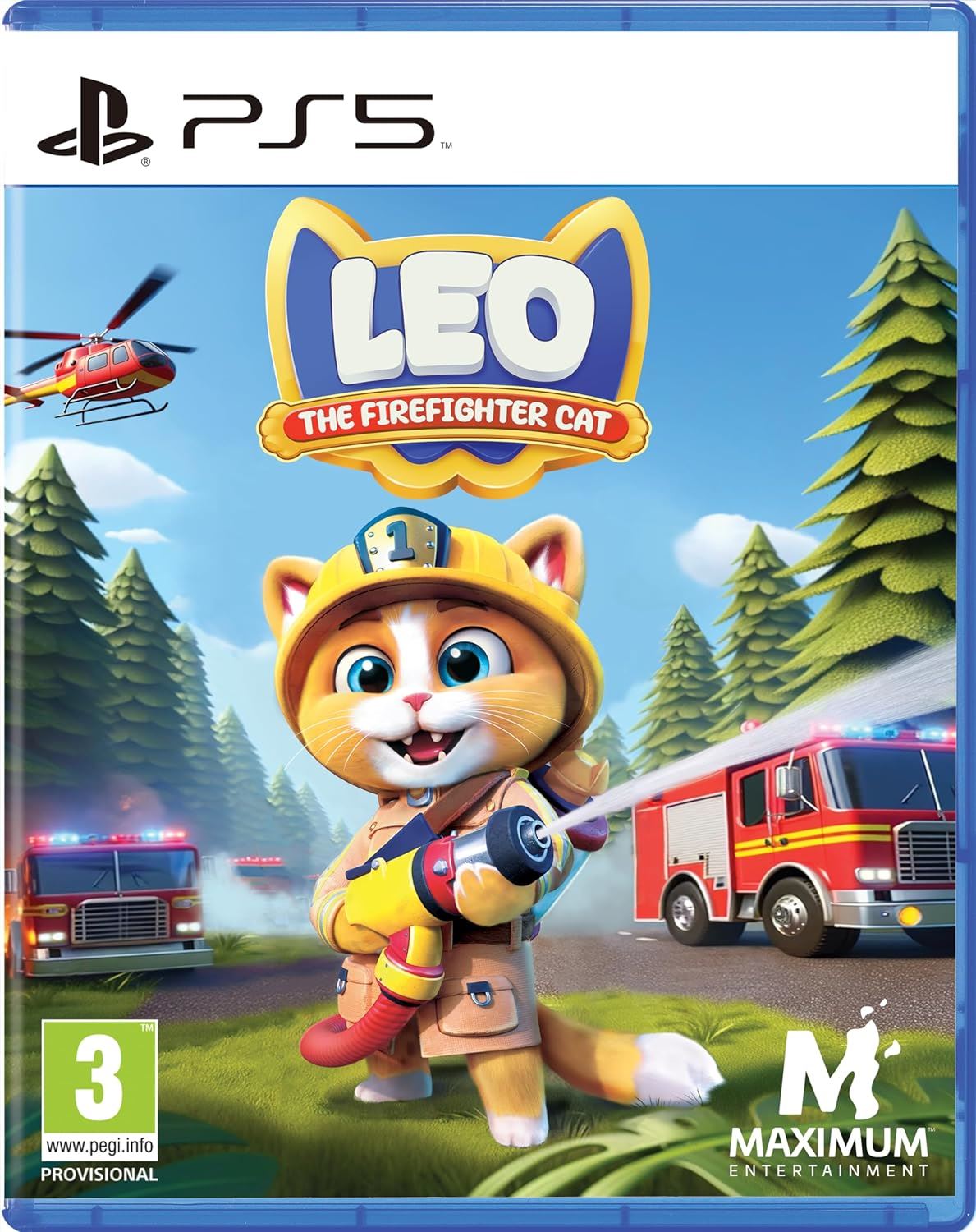 Leo the Firefighter Cat PS5 Game