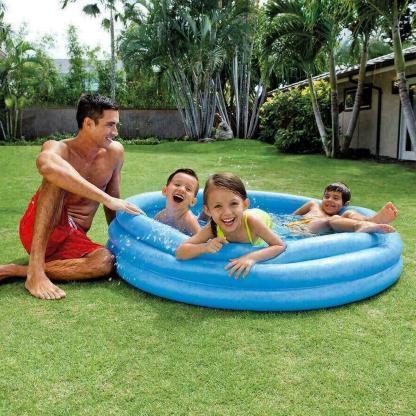 Paddling Pool Three Rings 114cm x 25cm