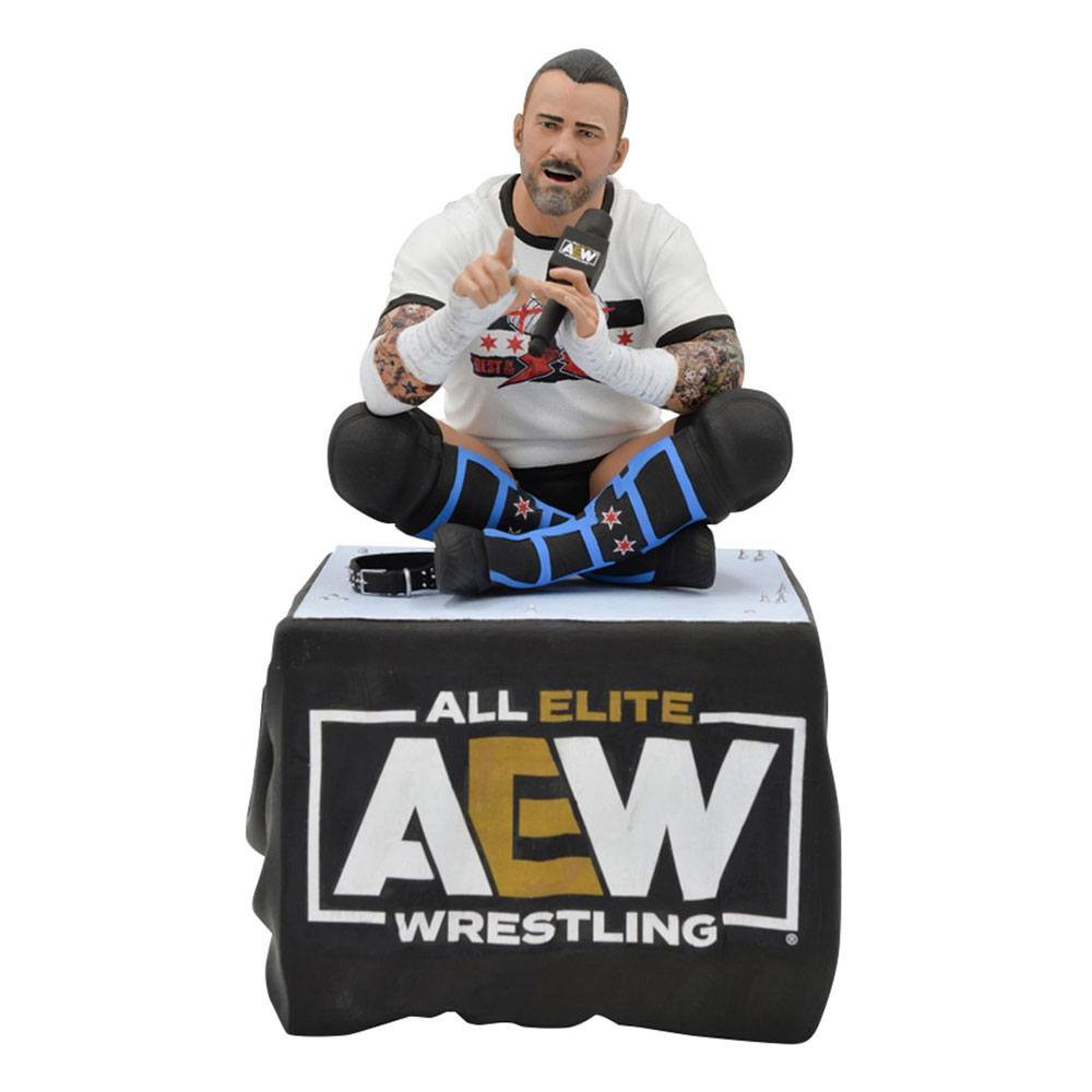 AEW Gallery PVC Statue CM Punk 25 cm