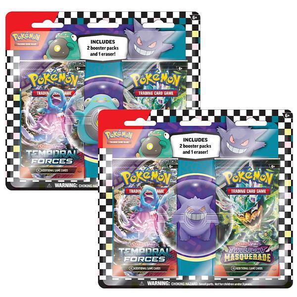 Pokemon TCG Back To School Eraser Blister (1 at Random)