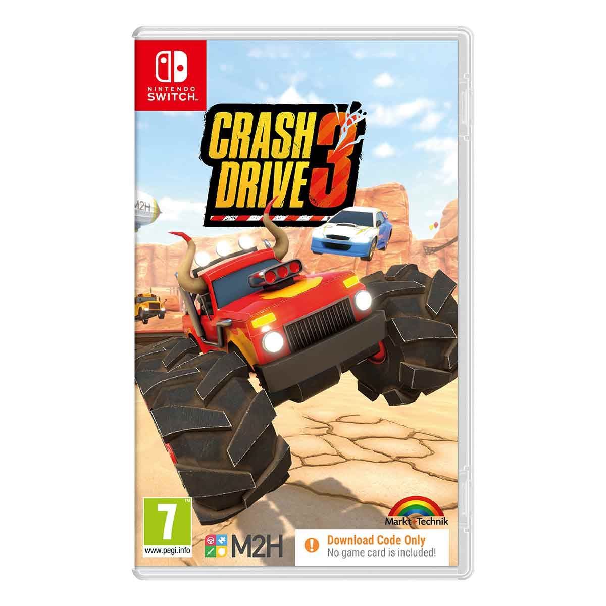 Crash Drive 3 Nintendo Switch Game (Code In Box)