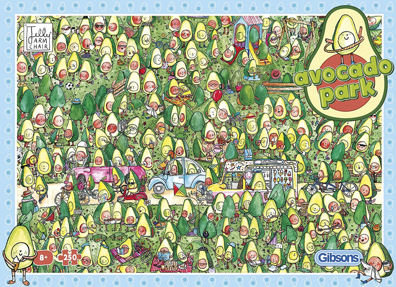 Avocado Park Jigsaw Puzzle - 250 Pieces