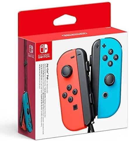 Nintendo Switch Joy-Con Controller Pair (Neon Red/Neon Blue)