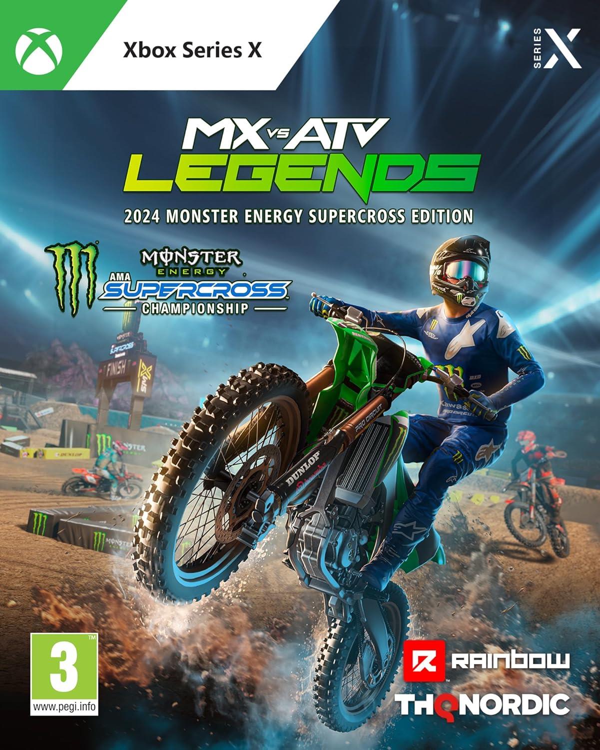 MX vs ATV Legends 2024 Monster Energy Supercross Edition Xbox Series X Game