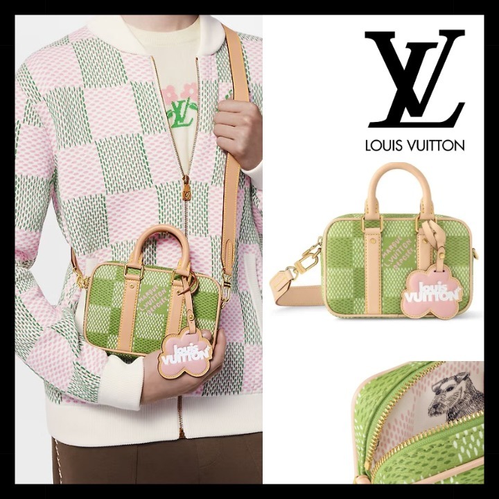 【LOUISVUITTON】【こだわりのディテール♪】ルイヴィトンナノポルトドキュマン N40643