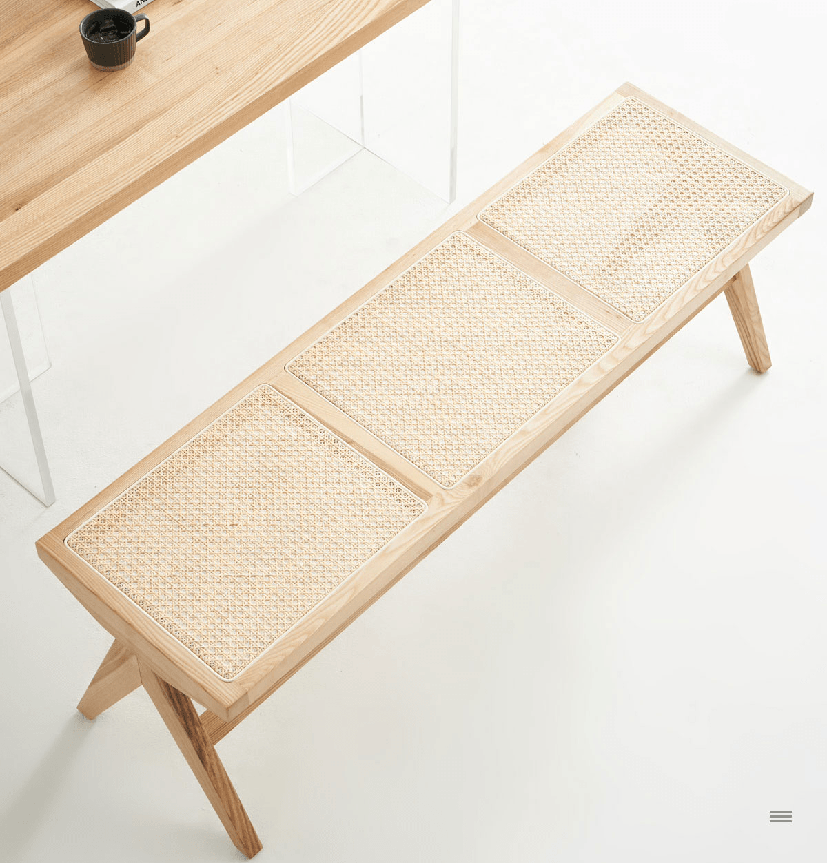 Hakana Rattan Dining Bench