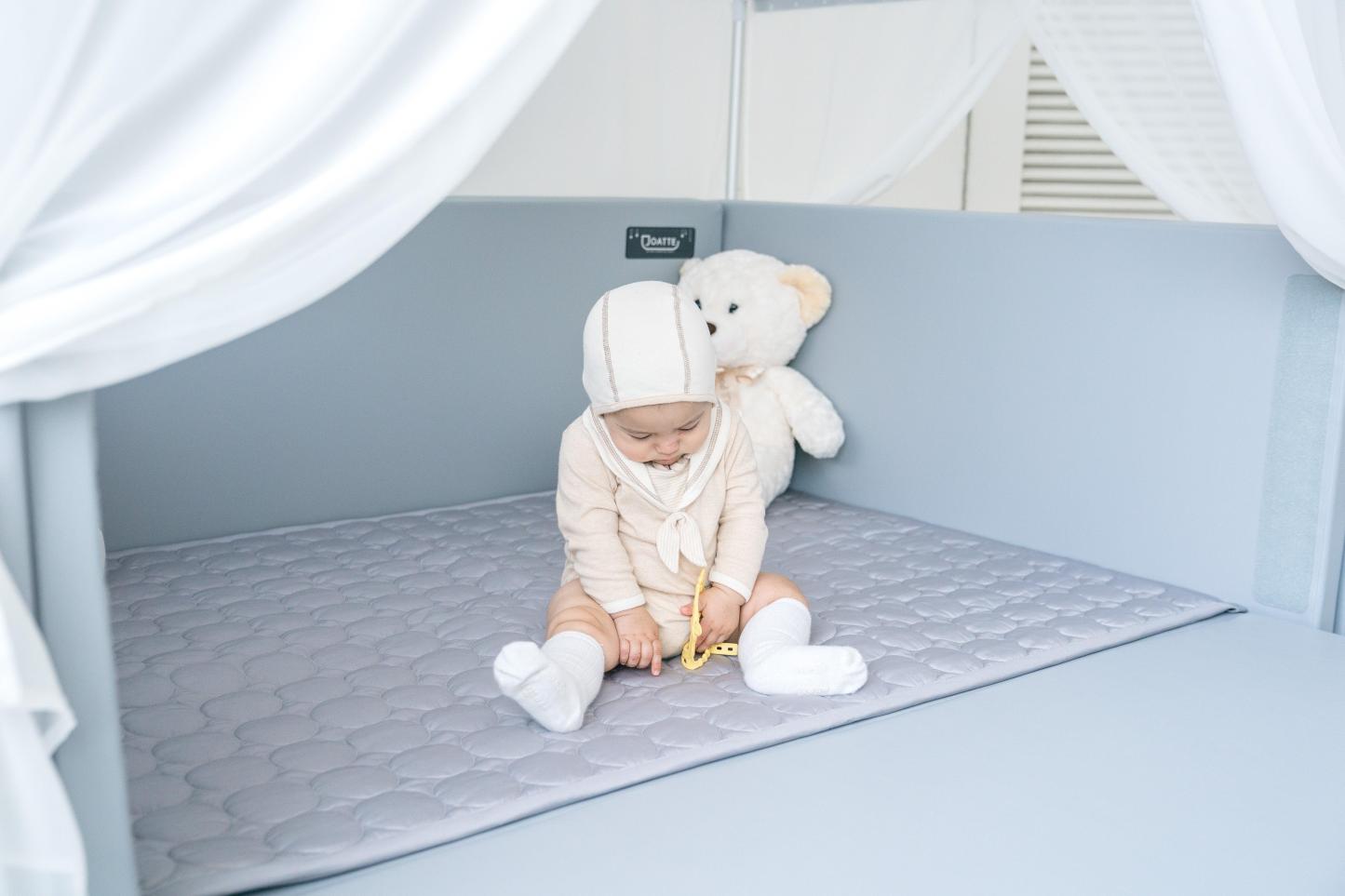 JOATTE Dual Bumper Bed Mat-Son & Bear