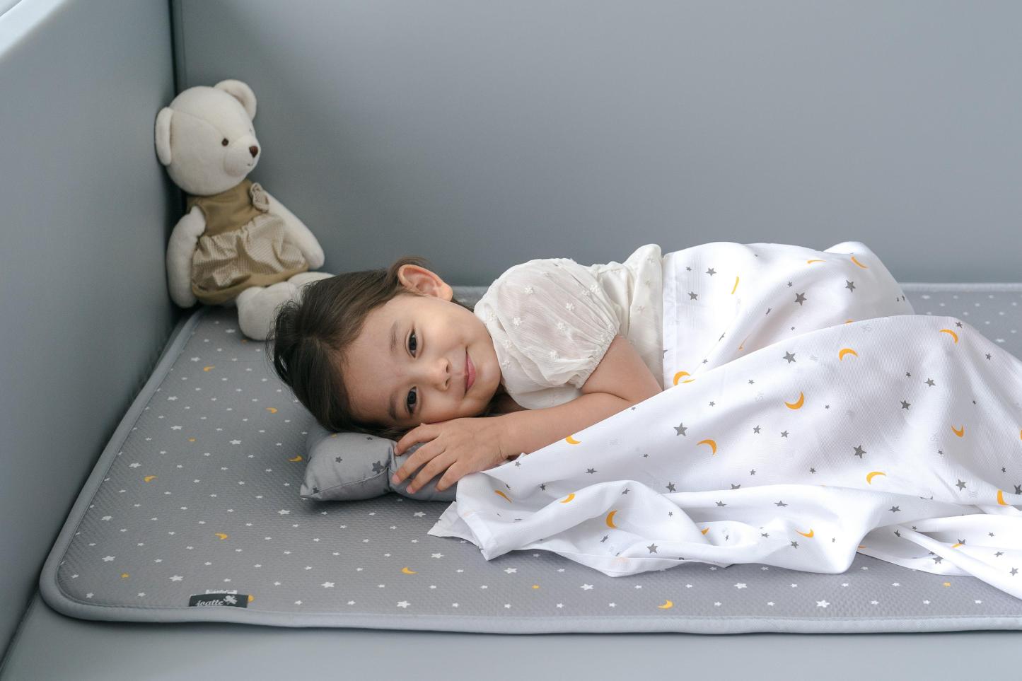 JOATTE Dual Bumper Bed Mat-Son & Bear