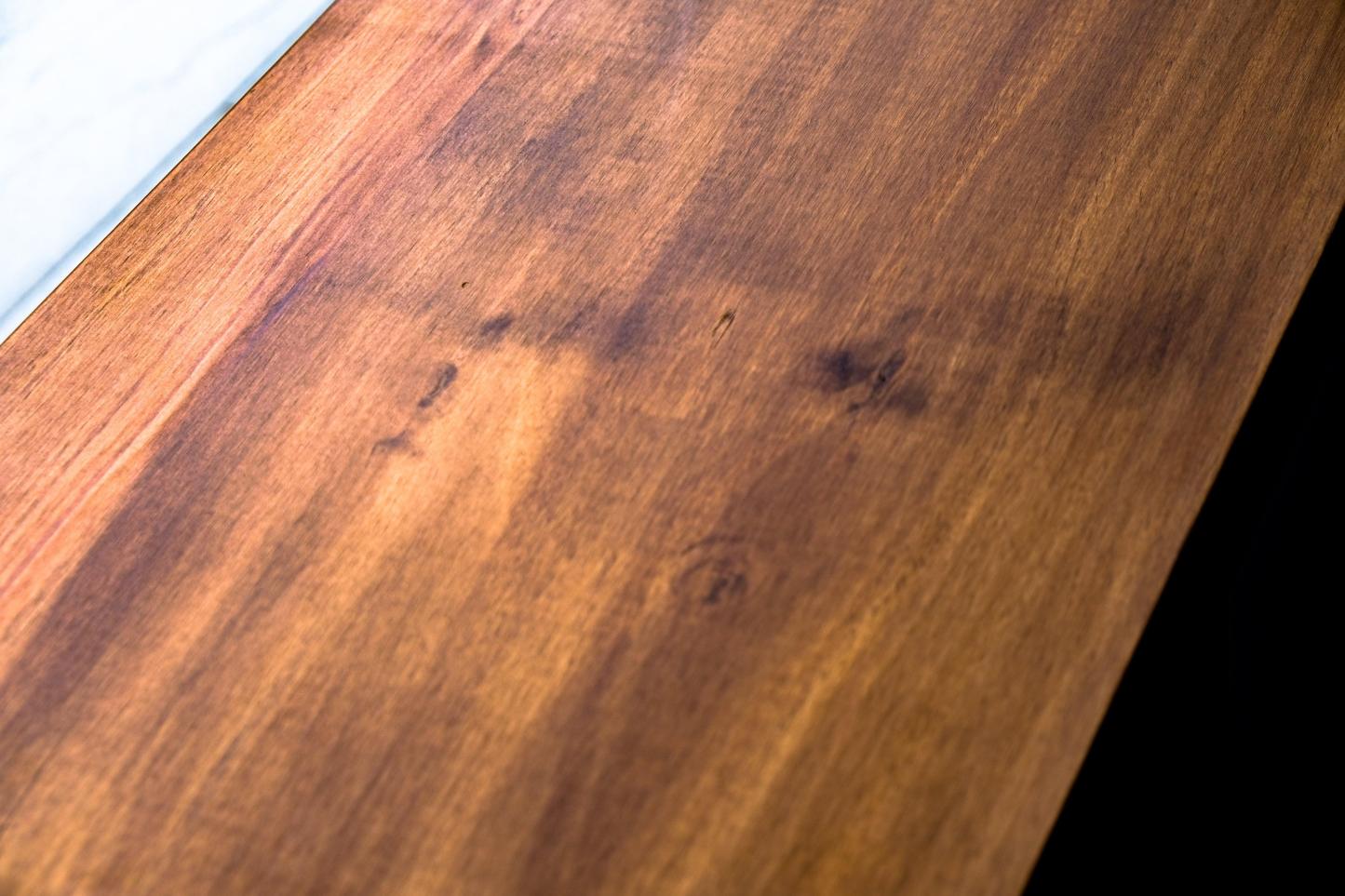 Linden Dining Bench Cherry Wood
