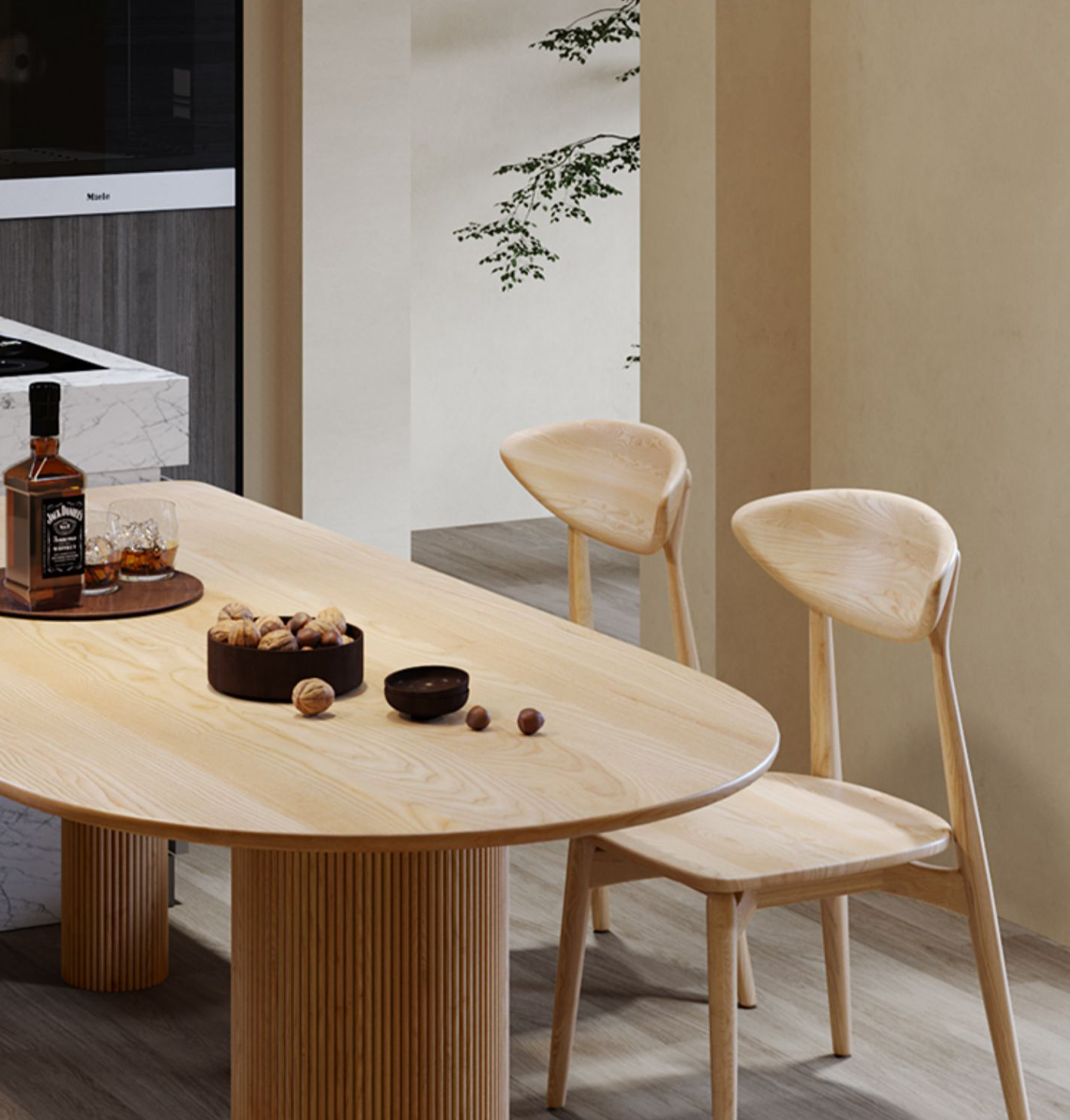 Hira Dining Table-Son & Bear