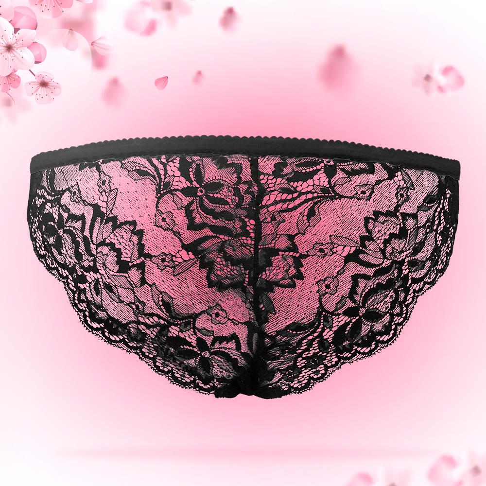 同性カップルプレゼント-カスタム女性レースパンティー-写真入れ可能なハート柄のセクシーなパンティー