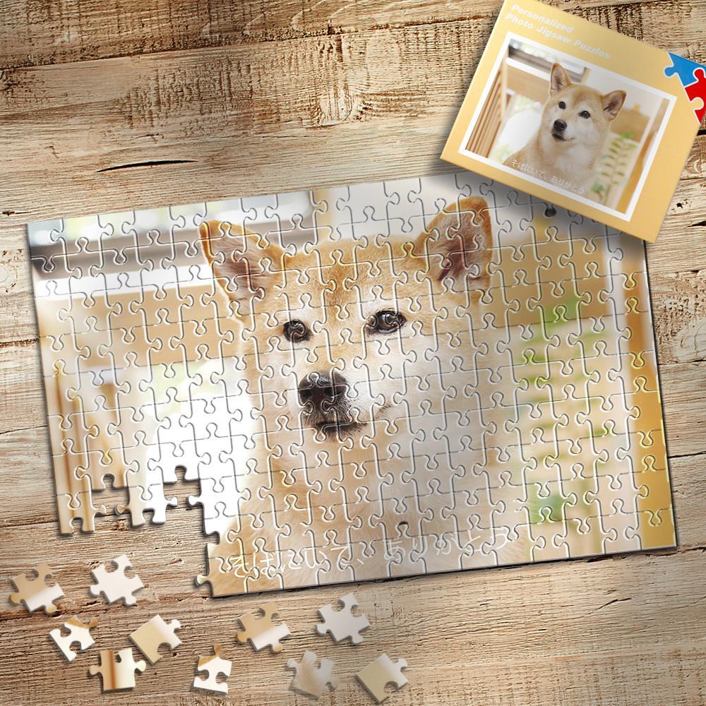 クリスマスギフトオーダー写真入りジグソーパズル-最高の贈り物＆35-1000ピース