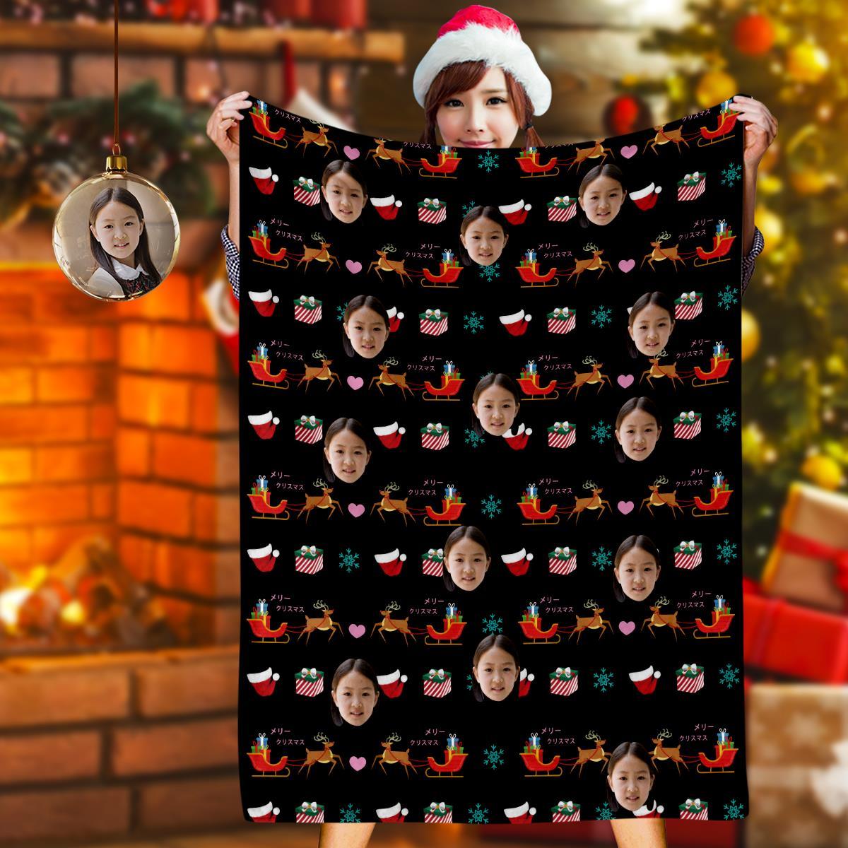 クリスマスブランケット