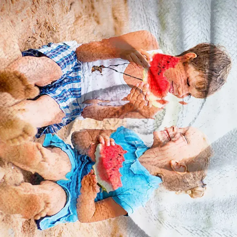 Custom Photo Towel for Kids - auphotoblanket