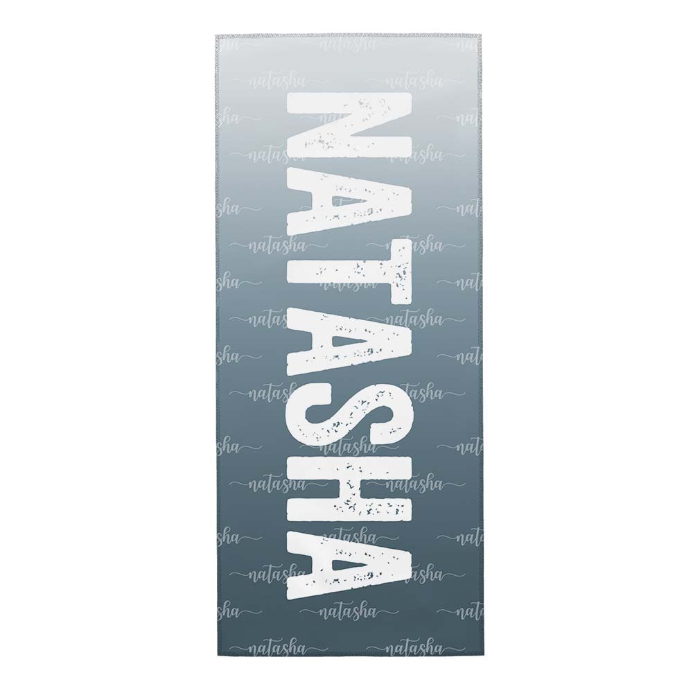 Custom Grey Towel Personalized Photo Towel Special Gift - auphotoblanket