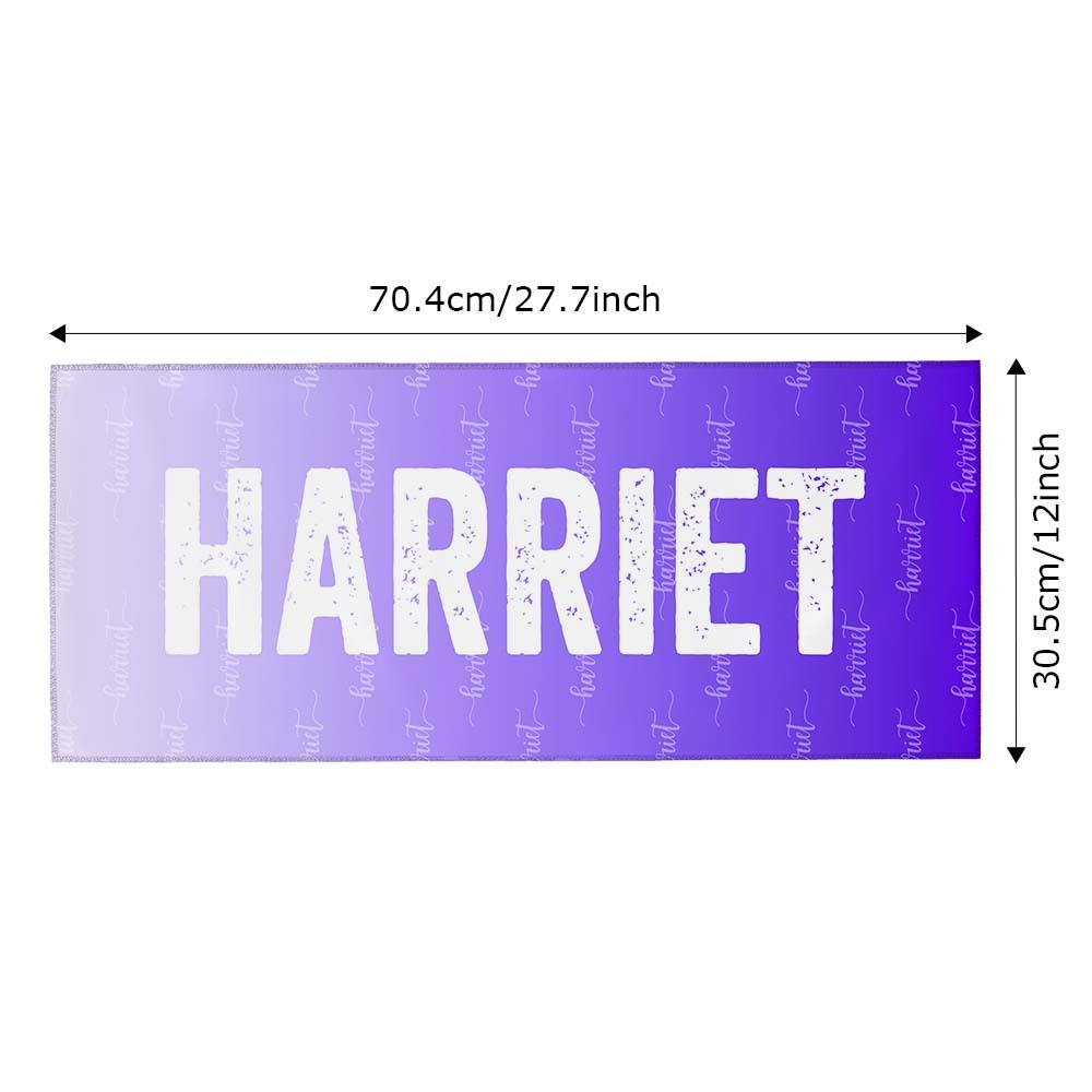 Custom Purple Towel Personalized Photo Towel Special Gift - auphotoblanket