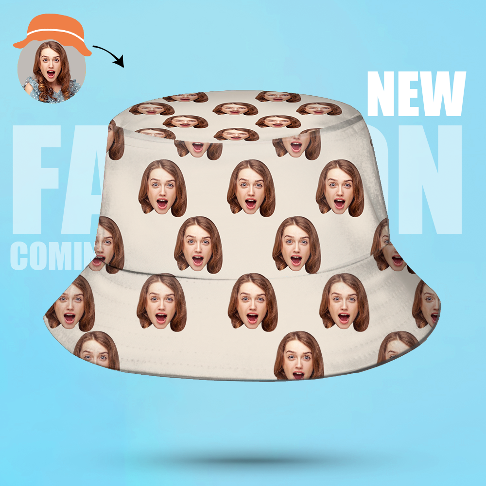 Custom Printed Logo Bucket Hats - auphotoblanket