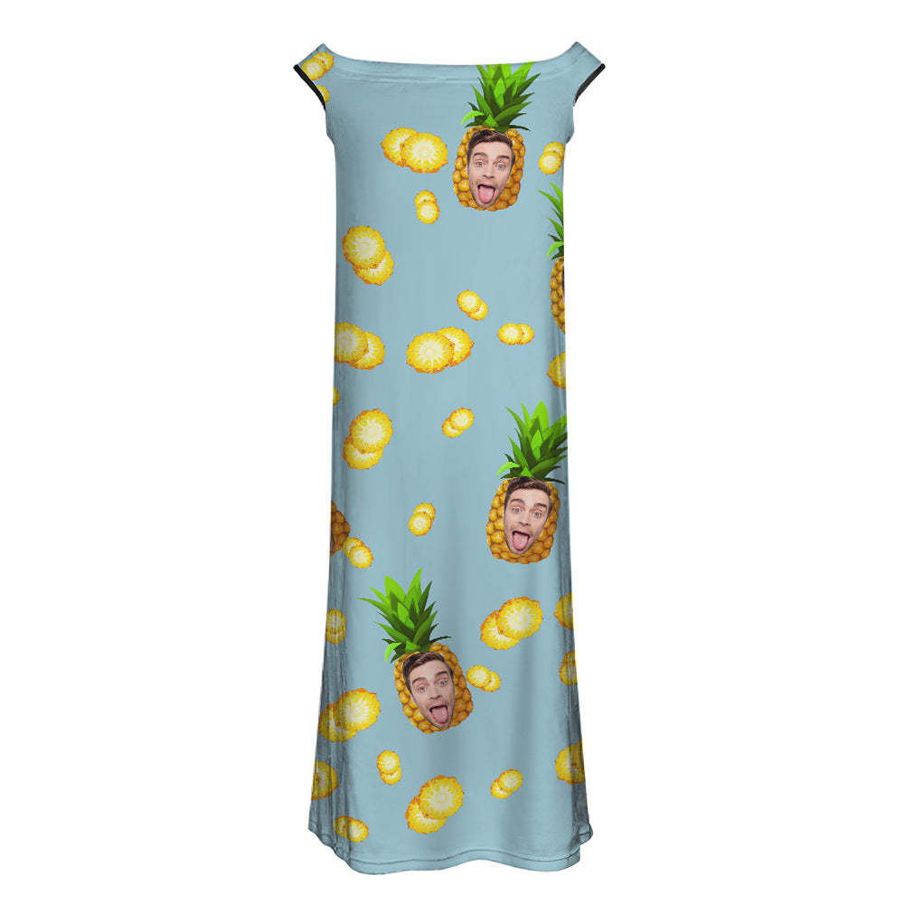 Custom Bath Towel Fashion Bath Dress Home Bath Robes Soft And Absorbent Bathrobe Pineapple - auphotoblanket