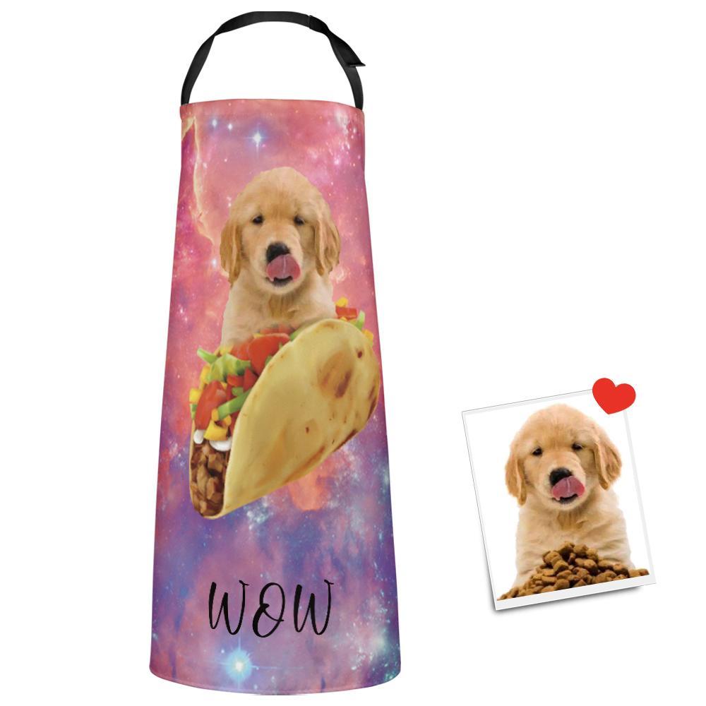 Custom Face Kitchen  Apron Hot Dog Food Apron