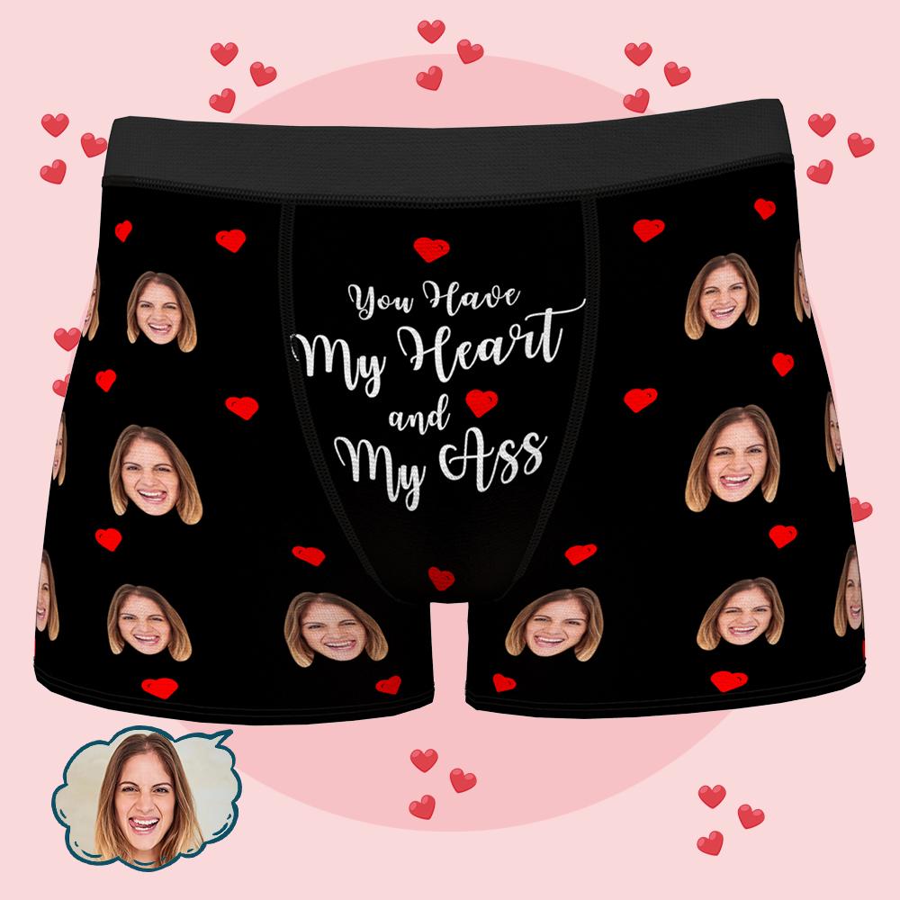 underwears with funny face photo