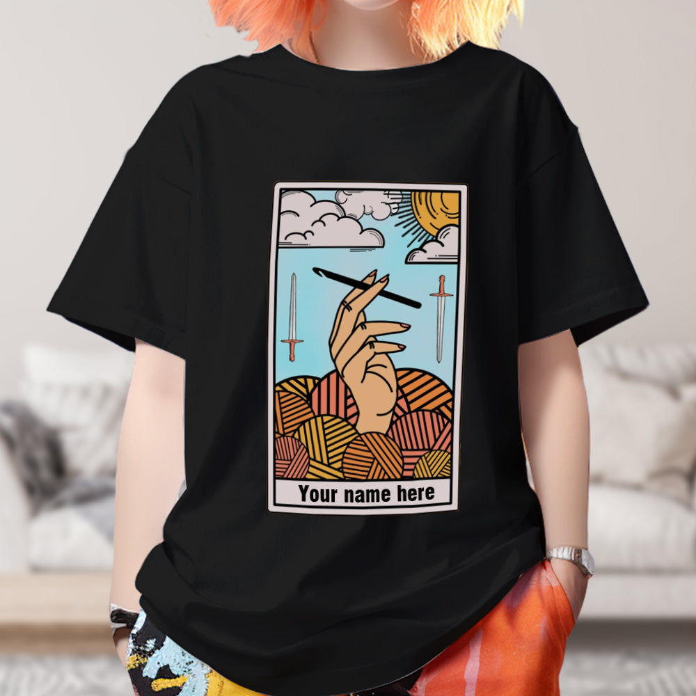 Custom Unisex Tarot Card T-shirt