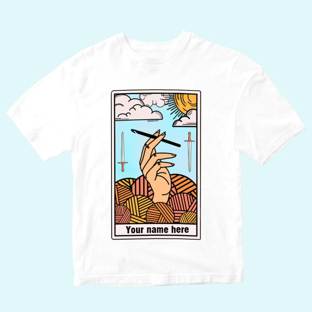 Custom Unisex Tarot Card T-shirt